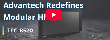 Advantech TPC-B520 modular HMI display