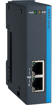 Industrial Ethernet switch with two RJ45 ports