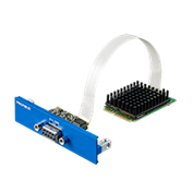 DB9 serial PCI bracket with ribbon cable