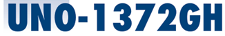 Blue text "UNO-1372GH" on white background