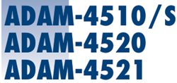 Blue ADAM-4510/4520/4521 model labels