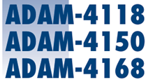 Stacked blue ADAM-4118 ADAM-4150 ADAM-4168