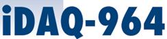 Blue iDAQ-964 logo