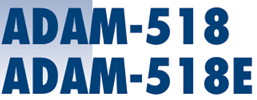 Blue ADAM-518 and ADAM-518E text