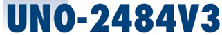 Model number UNO-2484V3 in blue