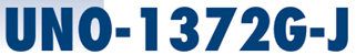 Blue label reading UNO-1372G-J