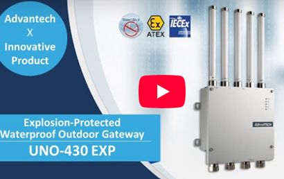 Explosion-protected waterproof outdoor gateway UNO-430