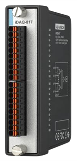 Industrial I/O module with orange terminal block