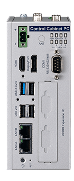 Control Cabinet PC rear I/O panel