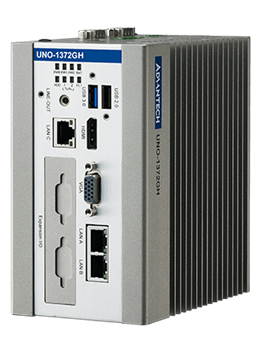 Industrial embedded computer with multiple ports