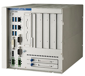 Industrial cabinet PC with expansion slots