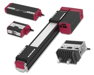 Various electronic and mechanical components arranged together.