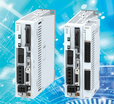 scon-2 pic 1 Two Siemens industrial automation modules with multiple connection ports.